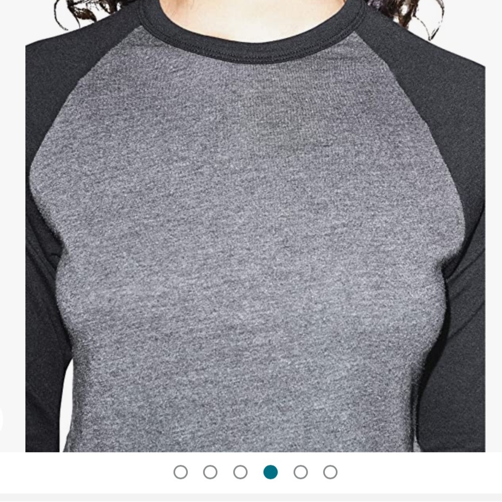 American apparel cropped raglan top - Picture 5 of 6